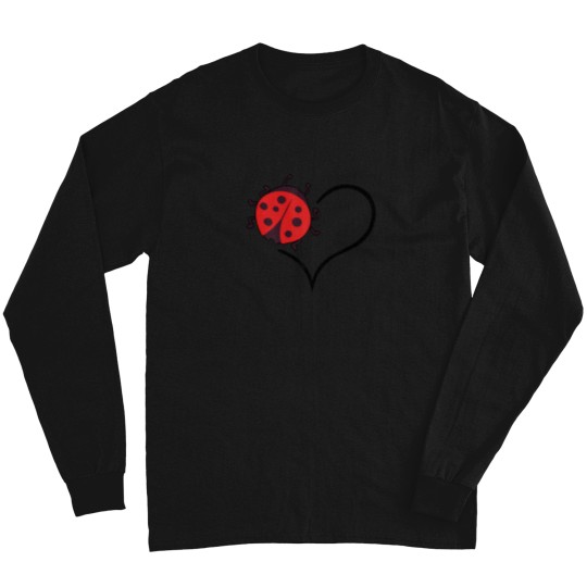 Discover Ladybugs-Beetles-For-Women-Girl-Entomologist-Cute-Ladybug-T-Shirt Long Sleeves