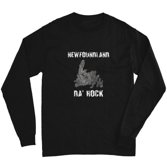 Discover Newfoundland Da' Rock Baseball � Long Sleeves