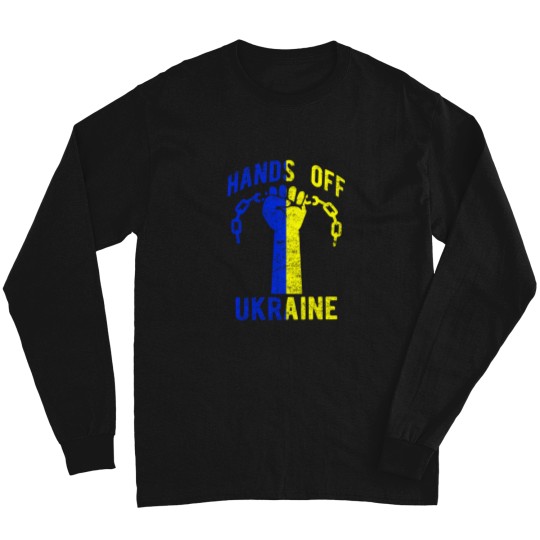 Discover Hands Off Ukraine Support Ukraine Hands Off Active T Tee Long Sleeves