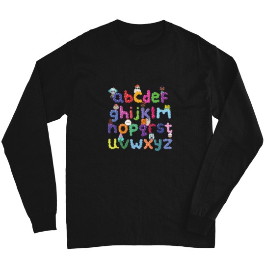 Discover Tcaboca Alphabet Long Sleeves