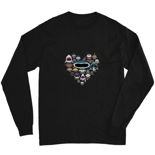 Discover Types Of Shark Identification Shark Faces Shark He Long Sleeves