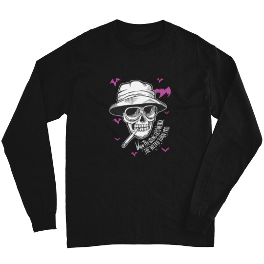 Discover Vintage Style Arts Fear And Loathing In Las Vegas Interesting Facts Long Sleeves