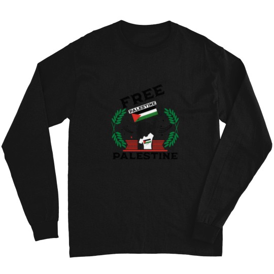 Discover Liberation for Palestine - Free Long Sleeves