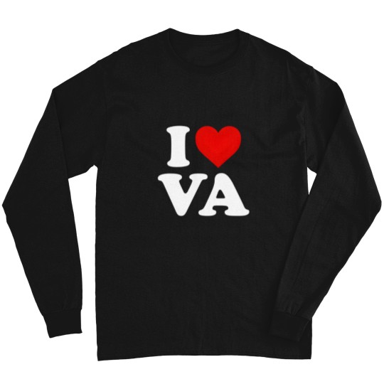 Discover I Love Va He Virginia Family Chrismast Present Gift Long Sleeves