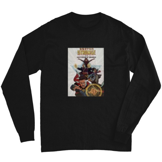Discover WandaAnd DoctorStrange in the Multiverse Doctor StrangePerfect Gift For you and friends (1) Long Sleeves