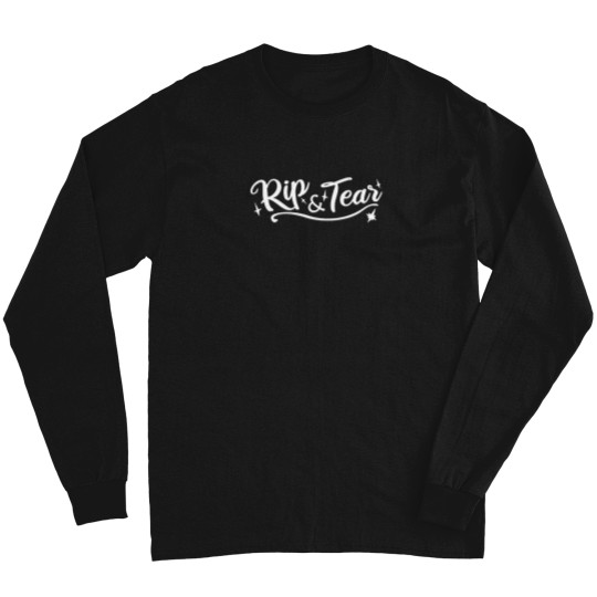 Discover 9343-Rip-And-Tear T-Shirt Long Sleeves