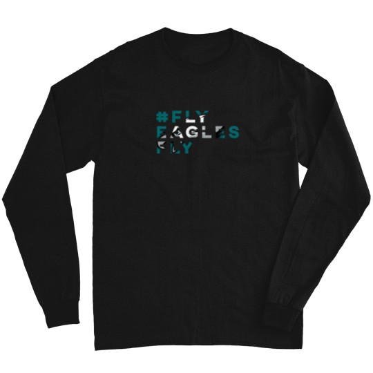 Discover Fly-Eagles-Fly-T-Shirt-(1) Long Sleeves