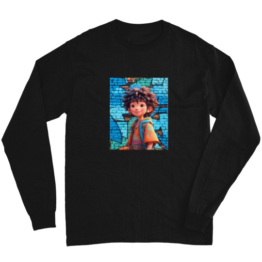 Discover Animated-Rap-Style-Graffiti-T-Shirt Long Sleeves