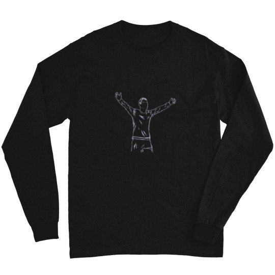 Discover Cristiano-Ronaldo-Sketch-Baseball--Sleeve-T-Shirt Long Sleeves