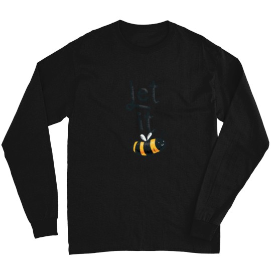 Discover Let-It-Bee-(8) T-Shirt Long Sleeves