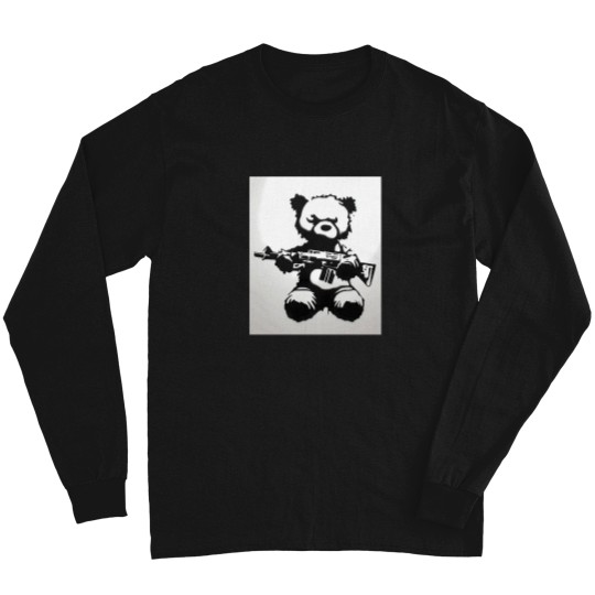 Discover Graffiti-Bear T-Shirt Long Sleeves