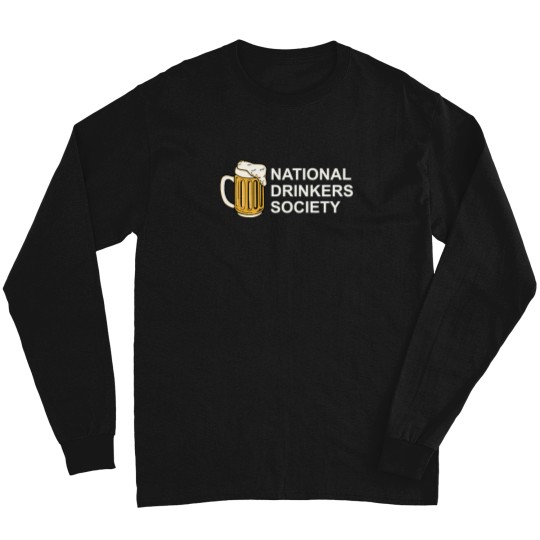 Discover National Drinkers Society T-Shirt Long Sleeves