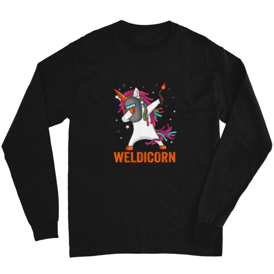 Discover Dabbing-Dance-Welding-T-Shirt Long Sleeves