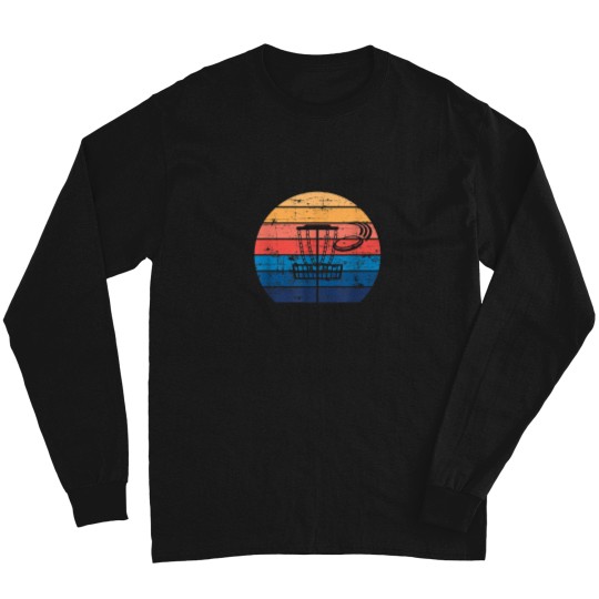 Discover Retro Disc Golfing Gift Stupid Tree Frisbee Golf Long Sleeves