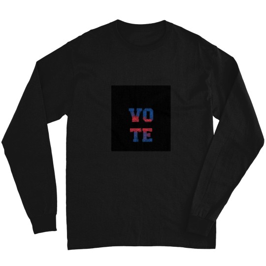 Discover 2945 Vote - Trump Lied 200000 People Died And Counting Vote Sleeveless Top Long Sleeves