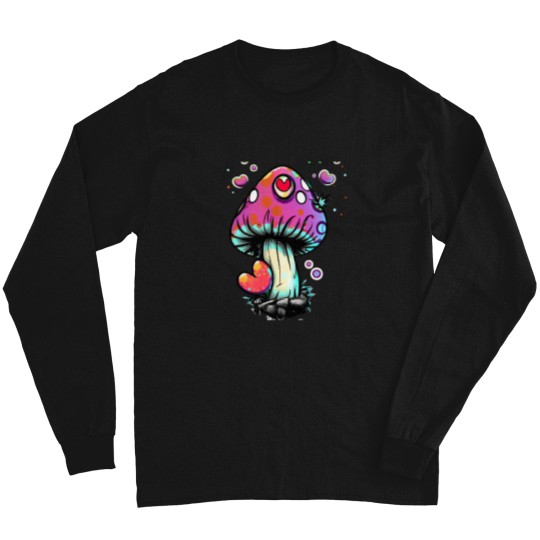 Discover Mushroom Heart Long Sleeves