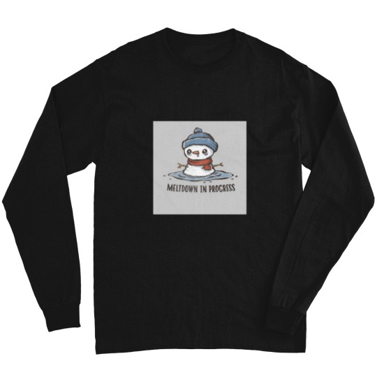 Discover Meltdown In Progress Master Baiter Funny Fishing Wild Boar Vector Zodiac Animal Long Sleeves