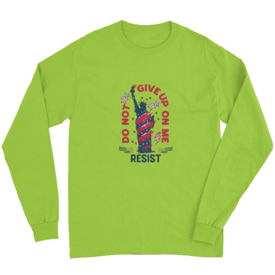 Discover 4th of July Long Sleeve T Shirts, Anti Trump Long Sleeve T Shirts, Democracy Matters Long Sleeve T Shirts