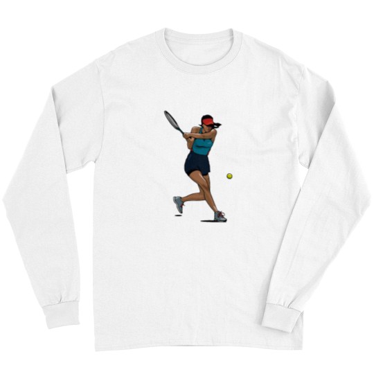 Discover Woman Tennis Player Long Sleeves