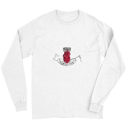 Discover Single Line - Claddagh Long Sleeves
