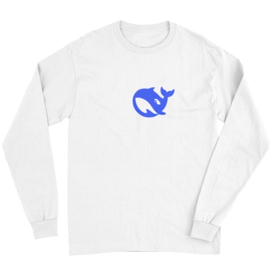 Discover DeepSeek Logo -3 Long Sleeves