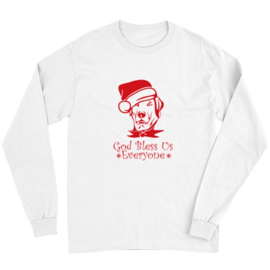 Discover God Bless Usss Everyone - Dog's Favorite christmass Long Sleeves