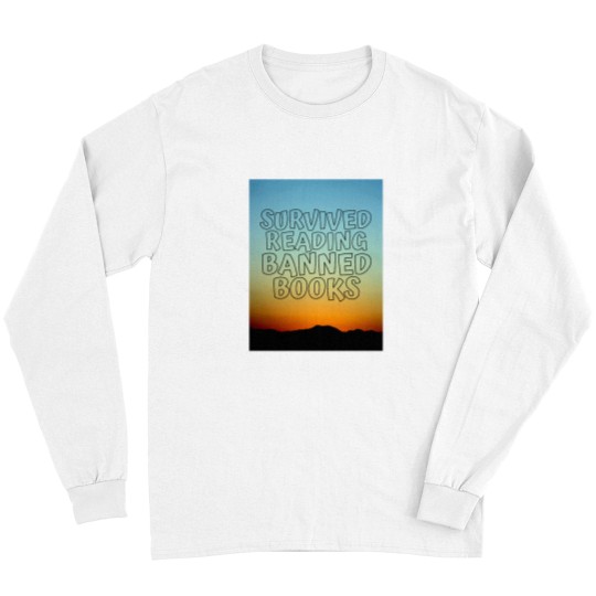 Discover Survived Reading banneds Books 3 Long Sleeves