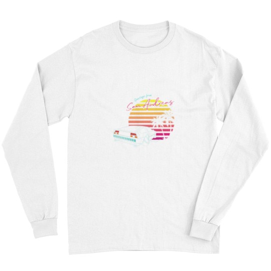 Discover Greetings from San Andreas Long Sleeves