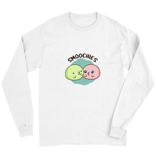 Discover Smoochies funnys Food Mochi Puns Long Sleeves