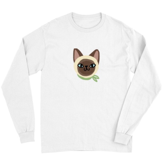 Discover Siamese cat faces Long Sleeves