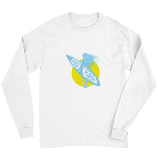 Discover Retro Daytona Beach - Ponce Inlet - Floridas Long Sleeves