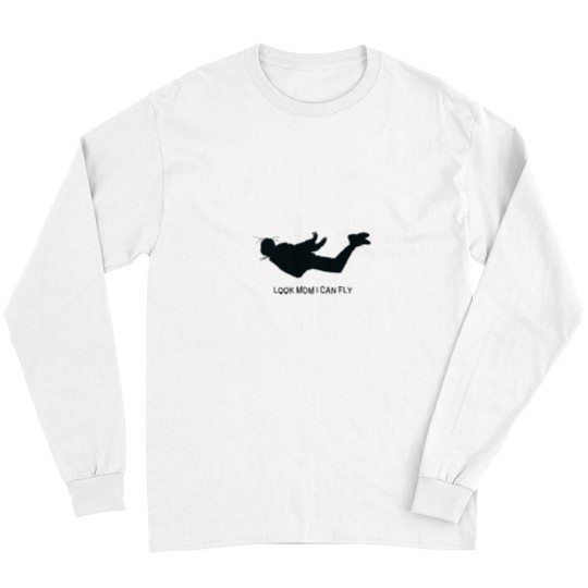 Discover Look mom I can fly Long Sleeves