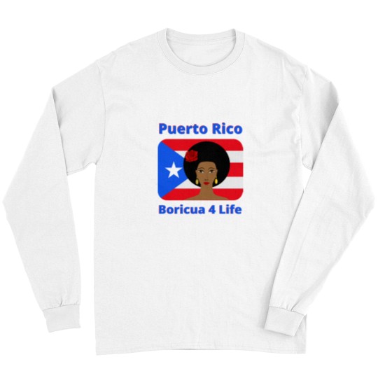 Discover Puerto Rico Boriqua 4 Life Long Sleeves