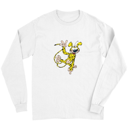 Discover Marsupilami waving Long Sleeve T Shirts