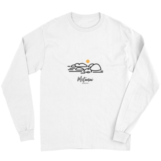 Discover Motunui islands Logo Long Sleeves
