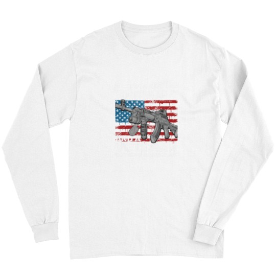 Discover Veteran Grandpa Patriotic Americans  flags Long Sleeves