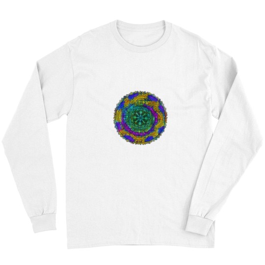 Discover Watercolor Mandala Long Sleeves