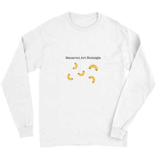 Discover Macaroni Art nostalgias Long Sleeves