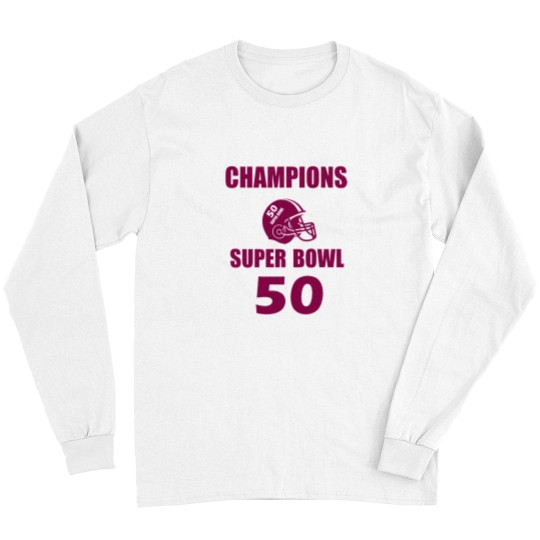 Discover supers bowls 50 champions Long Sleeves