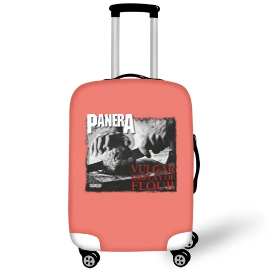 Discover PANERA Vulgar Display Of FLOUR Metal Band Parody Spoof Mayhem Skull Luggage Covers