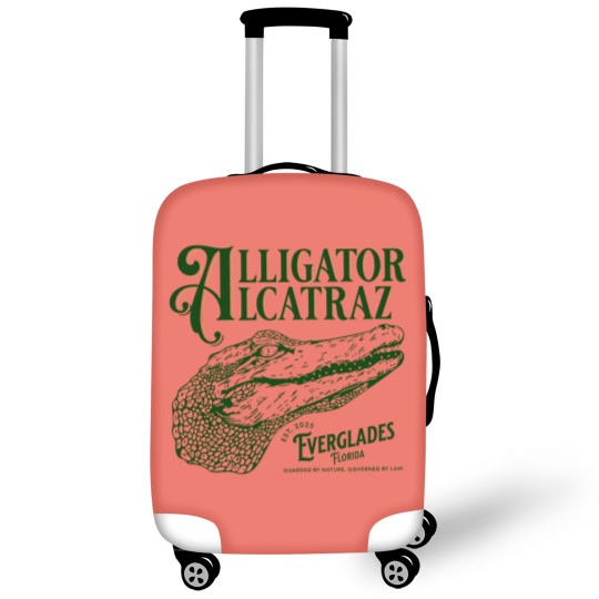 Discover Alligator Alcatraz Luggage Covers, Everglades Florida Parody,  Swamp Humor Luggage Covers, Dark Humor Luggage Covers