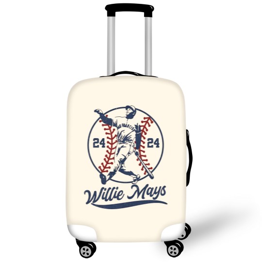 Discover Willie Mays Luggage Covers, Vintage Aesthetic Art Willie Mays Luggage Covers