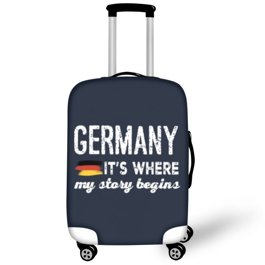Discover Germany it is where my story begins germany Luggage Covers