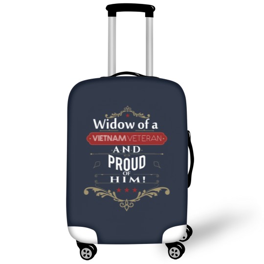 Discover Widow of a vietnam veteran and proud of him Luggage Covers