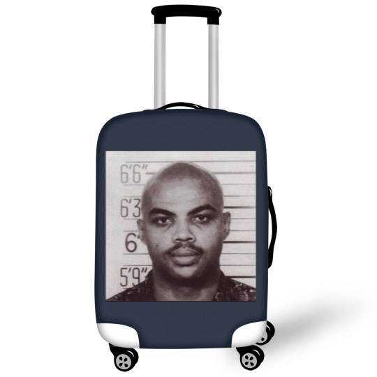 Discover Charles Barkley Mugshot Luggage Covers