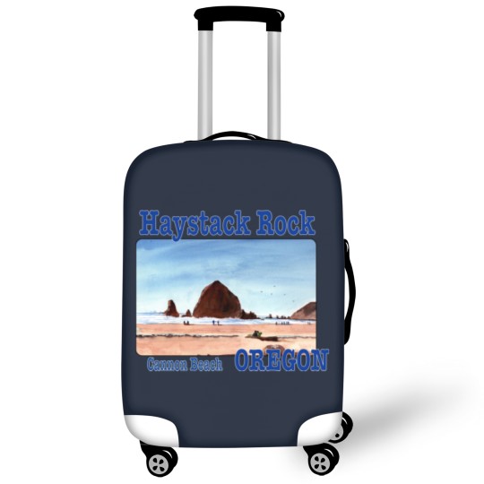 Discover Haystack Rock, Cannon Beach, Oregon - Haystack Rock - Luggage Covers