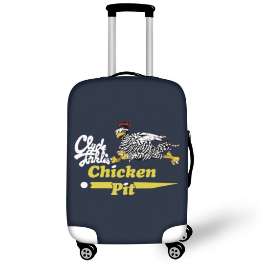 Discover Clyde Forkles Chicken Pit Gift Luggage Covers