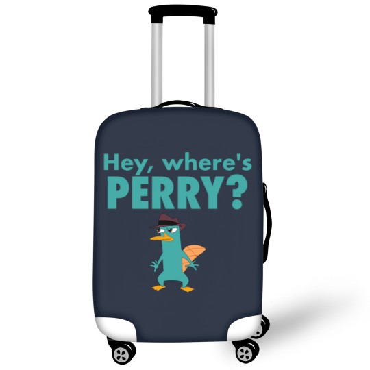 Discover Hey, Where's Perry? - Phineas - Luggage Covers