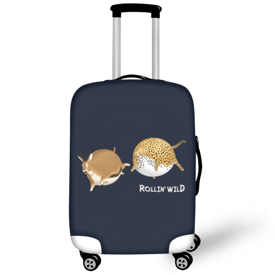 Discover Rollin' Wild - the chase Luggage Covers