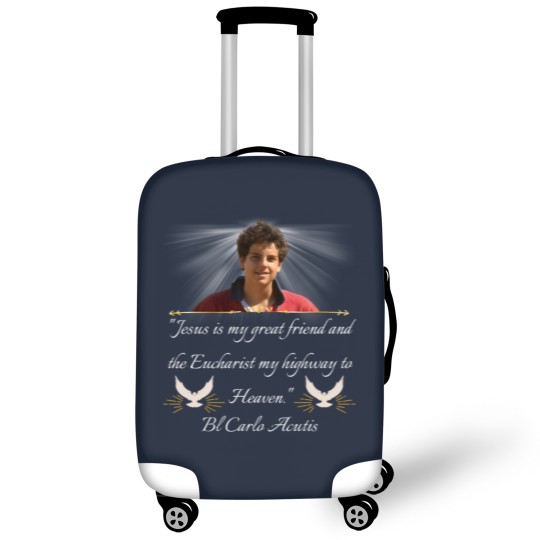 Discover Blessed Carlo Acutis Quote Luggage Covers Luggage Covers Perfect Luggage Covers